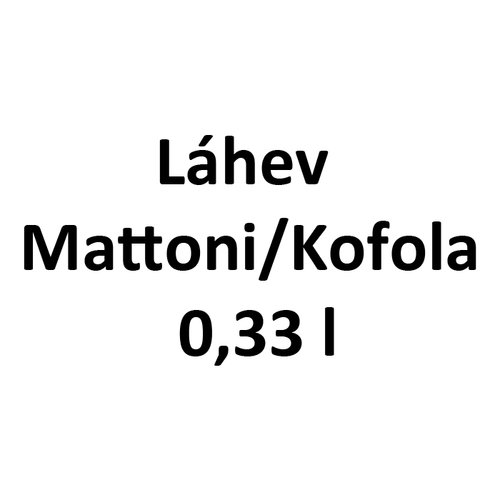 Lhev Mattoni/Kofola 0,33 l
