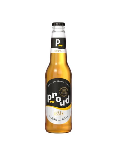 Pivo Proud ochucen lek 3,9% 0,33L