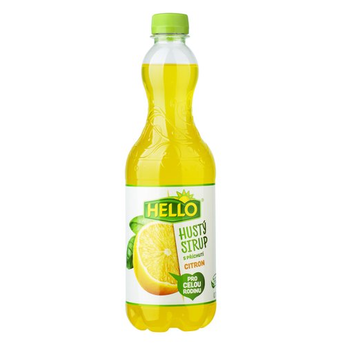 Hello Hust sirup Citron 0,7 l