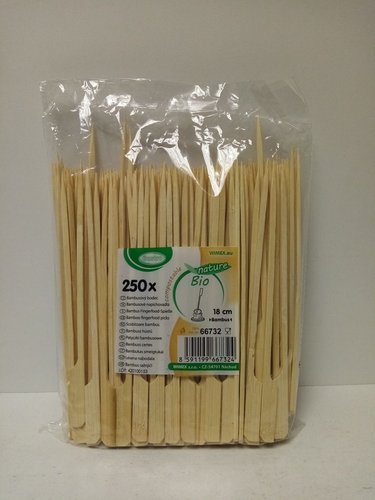 Napichovtka bambus 180 mm 250 ks