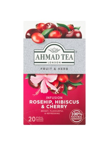 Ahmad Tea Rosehip &amp; Cherry 20 x 2 g