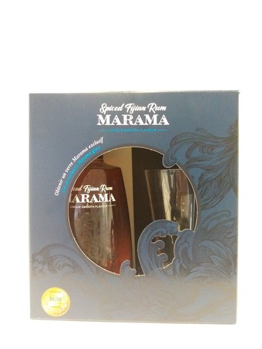 Marama Spiced Fiji 40% 0,7 l + sklenice