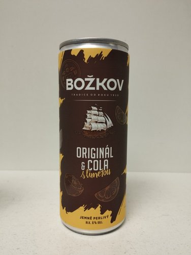 Bokov &amp; cola s limetou 0,25 l
