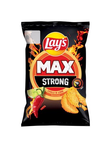Lays MAX Strong Chilli &amp; Limetka 55 g