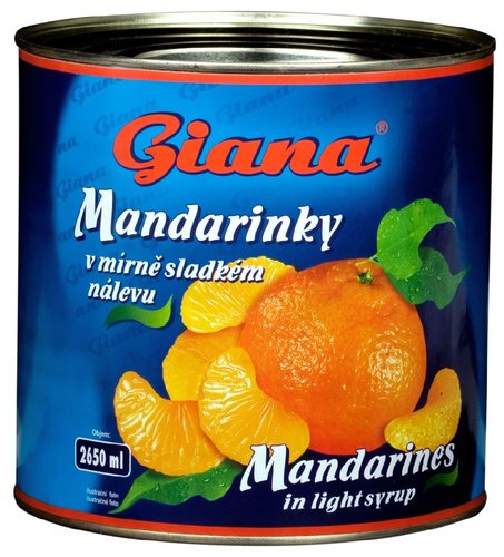 Mandarinky 2650 ml Giana