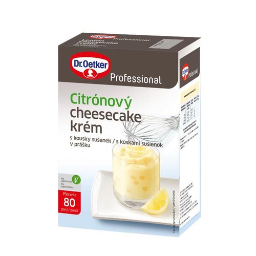 Citronov cheesecake krm 1 kg Dr. Oetker