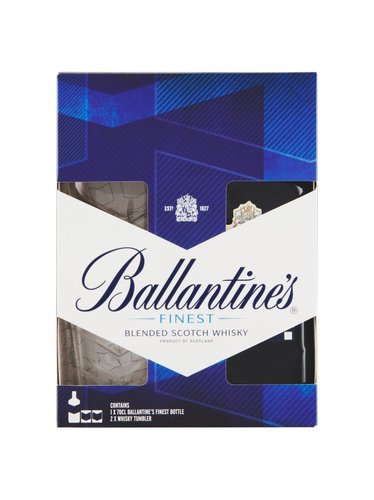 Ballantines Finest 40% 0,7 l + 2 skleniky