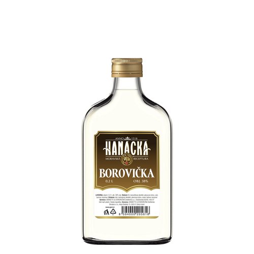 Hanck Borovika 38% 0,2 l